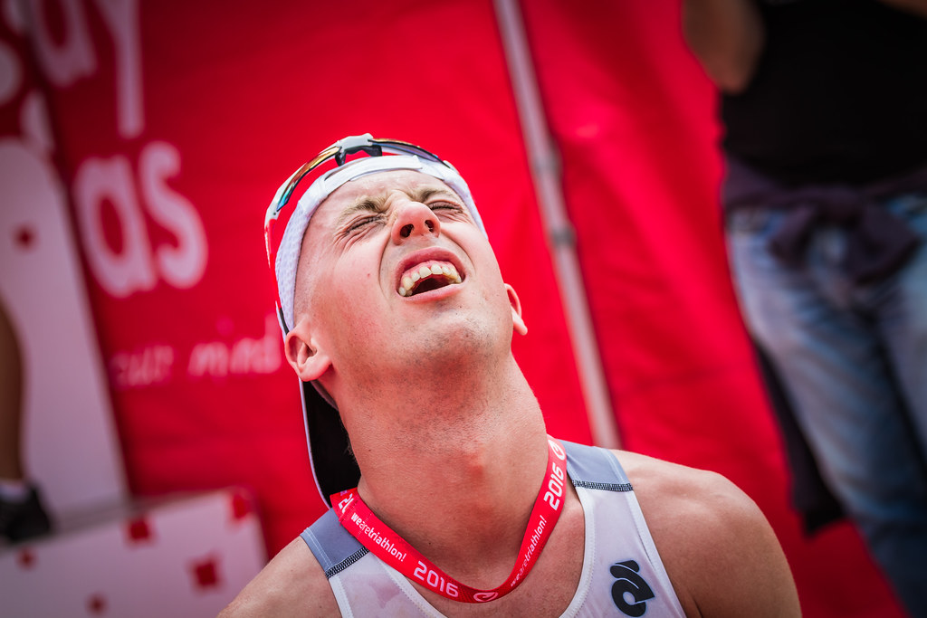 Andreas Böcherer after finishing Challenge Fuerteventura 2016
