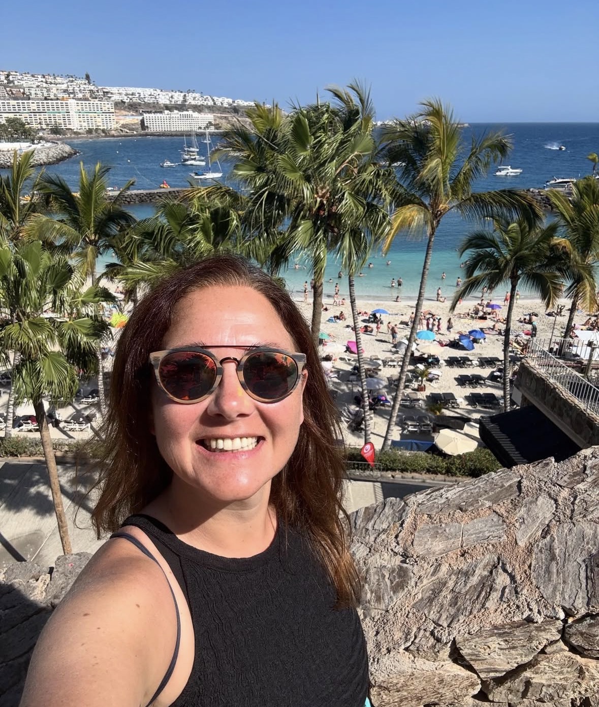 Bethan Ami Hall in Gran Canaria