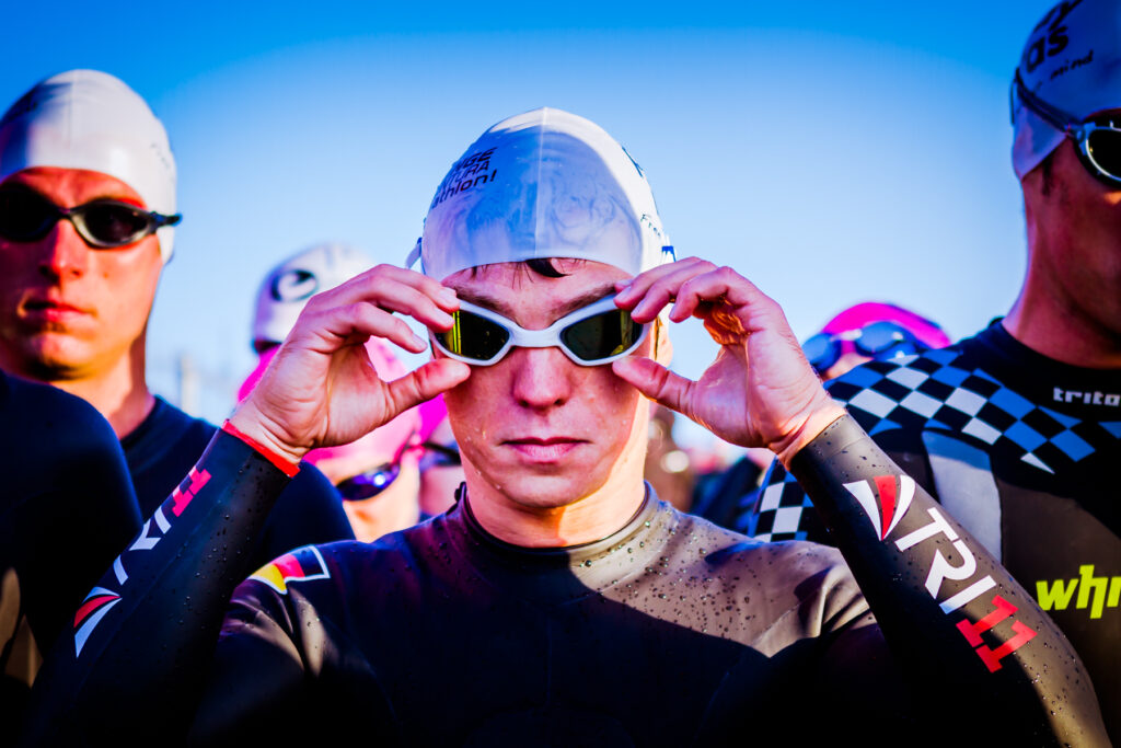 Athlete before the start of Challenge Fuerteventura